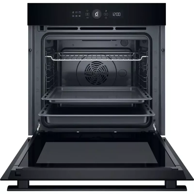 Įmontuojama elektrinė orkaitė Whirlpool WOI4S8PM0SBA 73 L juoda su liečiamu valdymu