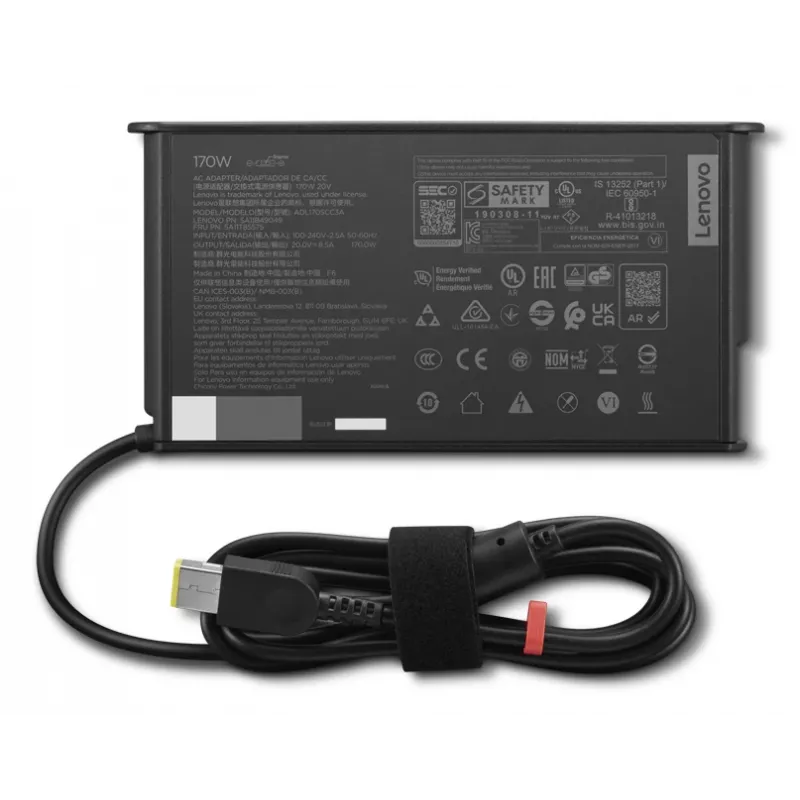 Lenovo 4X21U26039 maitinimo adapteris / keitiklis Lauko 170 W Juoda