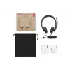 Lenovo VoIP Headset 5000 laidinis ausinių rinkinys su USB-C ir USB-A adapteriu, juoda