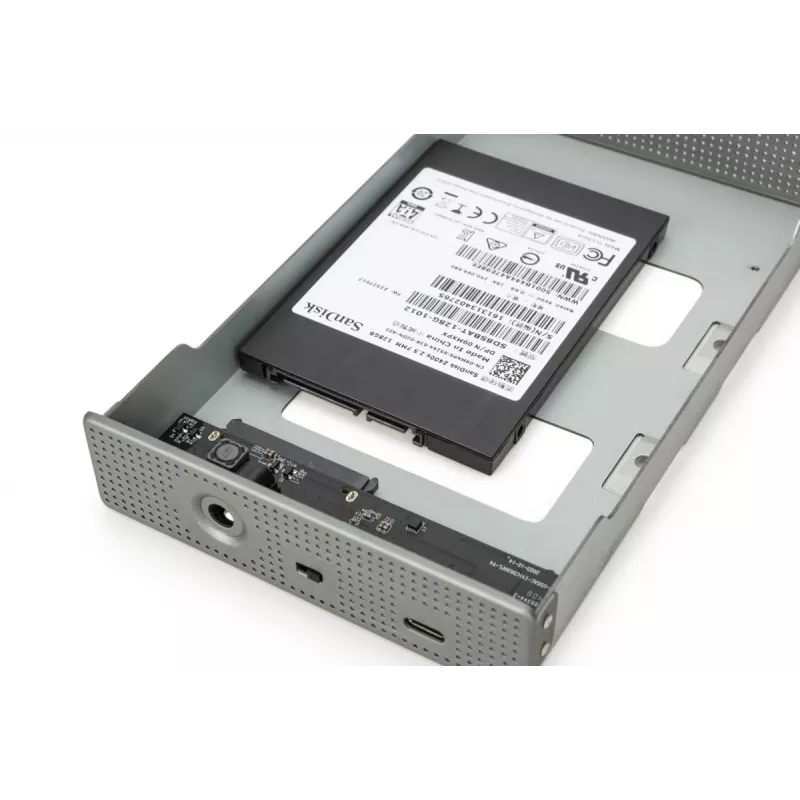 Išorinis HDD korpusas Digitus DA-71106-1 USB 3.0 3,5 colio SATA 16TB aliuminis
