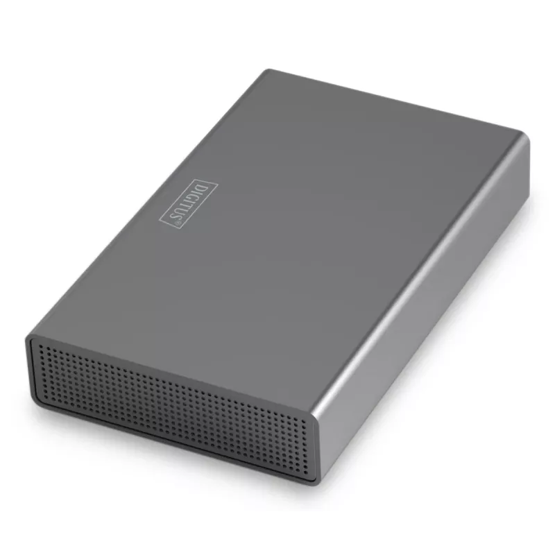 Išorinis HDD korpusas Digitus DA-71106-1 USB 3.0 3,5 colio SATA 16TB aliuminis