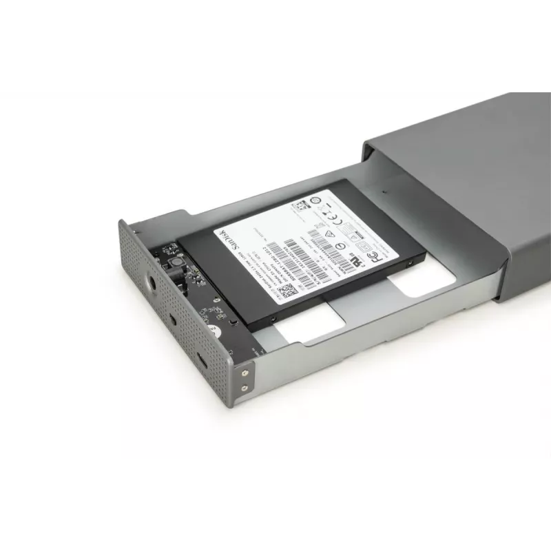 Išorinis HDD korpusas Digitus DA-71106-1 USB 3.0 3,5 colio SATA 16TB aliuminis