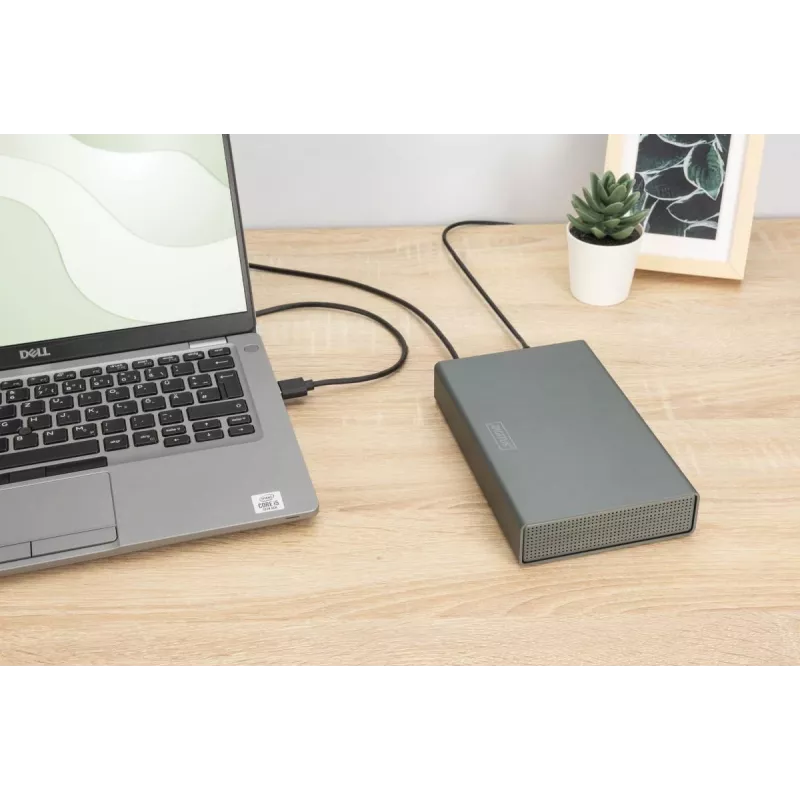 Išorinis HDD korpusas Digitus DA-71106-1 USB 3.0 3,5 colio SATA 16TB aliuminis