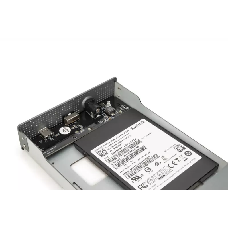 Išorinis HDD korpusas Digitus DA-71106-1 USB 3.0 3,5 colio SATA 16TB aliuminis