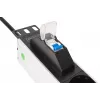 DIGITUS DN-95439 19 colių 1U aliumininis PDU montavimui į spintą, 7x Schuko lizdai, saugiklis, 16 A, 4000 W, 230 V, 50/60 Hz, 1,8 m kabelis