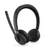 Lenovo 6550 belaidė ausinė su ausų juosta, skirta biurui / skambučių centrui, USB Type-C, Bluetooth, juoda