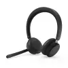 Lenovo 6550 belaidė ausinė su ausų juosta, skirta biurui / skambučių centrui, USB Type-C, Bluetooth, juoda
