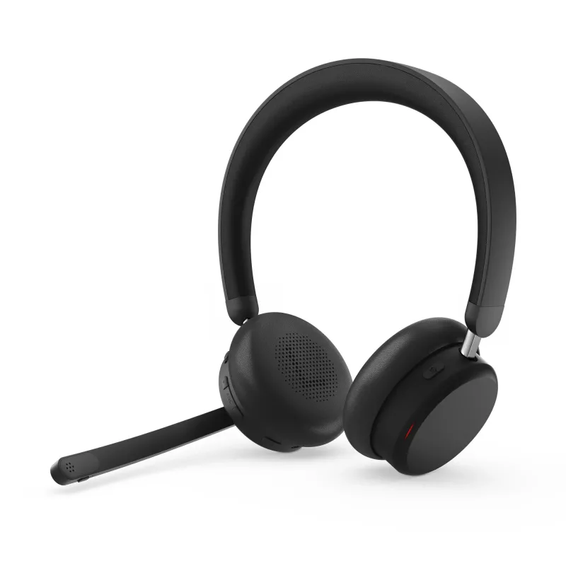 Lenovo 6550 belaidė ausinė su ausų juosta, skirta biurui / skambučių centrui, USB Type-C, Bluetooth, juoda