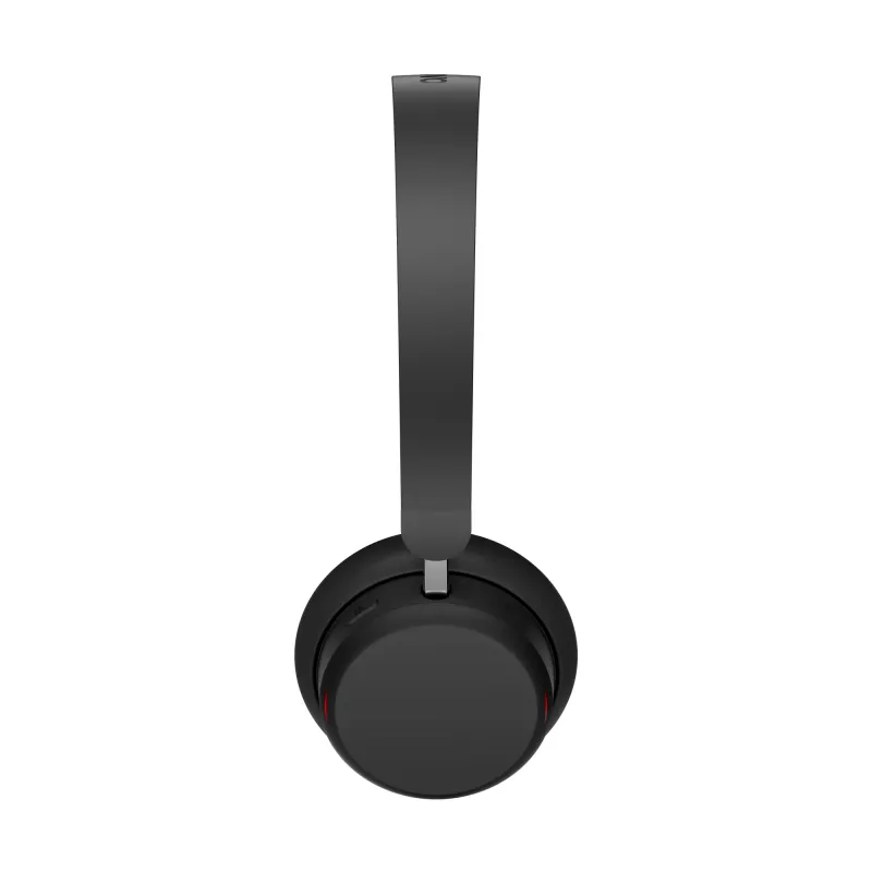 Lenovo 6550 belaidė ausinė su ausų juosta, skirta biurui / skambučių centrui, USB Type-C, Bluetooth, juoda