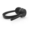 Lenovo 6550 belaidė ausinė su ausų juosta, skirta biurui / skambučių centrui, USB Type-C, Bluetooth, juoda