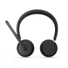 Lenovo 6550 belaidė ausinė su ausų juosta, skirta biurui / skambučių centrui, USB Type-C, Bluetooth, juoda