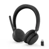 Lenovo 6550 belaidė ausinė su ausų juosta, skirta biurui / skambučių centrui, USB Type-C, Bluetooth, juoda