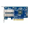 QNAP QXG-25G2SF-E810 tinklo plokštė, vidinė, šviesolaidžio, 25000 Mbit/s