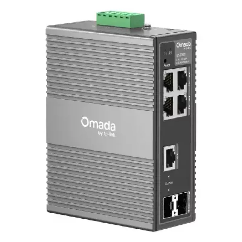 TP-Link Omada IES206G valdomas tinklo jungiklis Gigabit Ethernet (10/100/1000) juodas