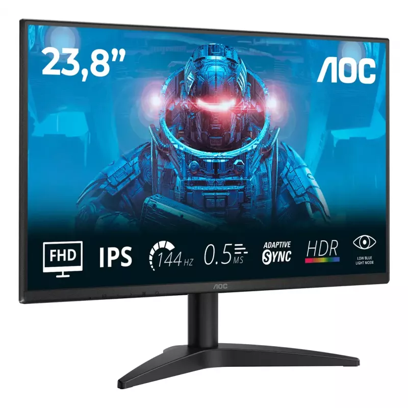 AOC B3 24B36X monitorius 60,5 cm (23,8 colio) 1920 x 1080 pikselių Full HD LED juodas