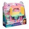 Žaislinė figūrėlė Gabby's Dollhouse Cakey's Sprinkle Cake-tastic Virtuvė, 10 dalių, įvairiaspalvė