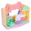 Žaislinė figūrėlė Gabby's Dollhouse Cakey's Sprinkle Cake-tastic Virtuvė, 10 dalių, įvairiaspalvė