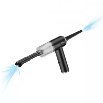 Mini pūstuvas MEDIA-TECH MT6538 2 IN 1 Jet Air Duster – belaidis rankinis valytuvas, 2000 mAh, 65 W, 2500 l/min, 7000 Pa