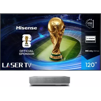 Projektorius Hisense 120L5ND Ultra trumpo fokusavimo lazerinis 120 inch 4K UHD (3840x2160) 2700 ANSI liumenų