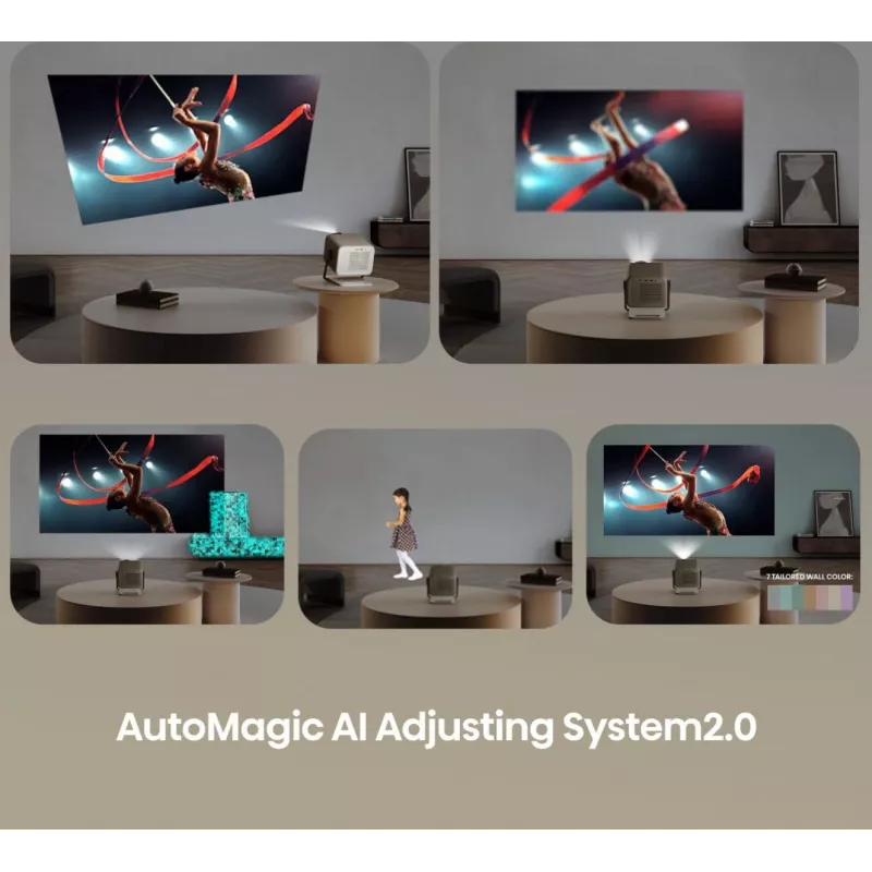 Projektorius Hisense M2 Pro UHD 4K (3840x2160) 3D pilkas