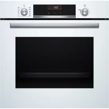 Įmontuojama elektrinė orkaitė Bosch Serie 6 HBG536EW4 – 71 L, 3400 W, balta, EasyClean, 10 automatinės programos