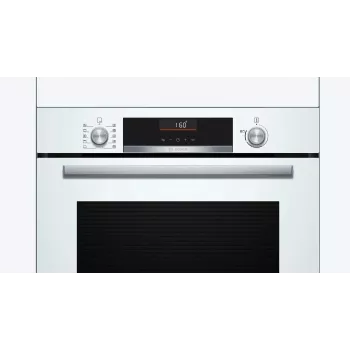 Įmontuojama elektrinė orkaitė Bosch Serie 6 HBG536EW4 – 71 L, 3400 W, balta, EasyClean, 10 automatinės programos