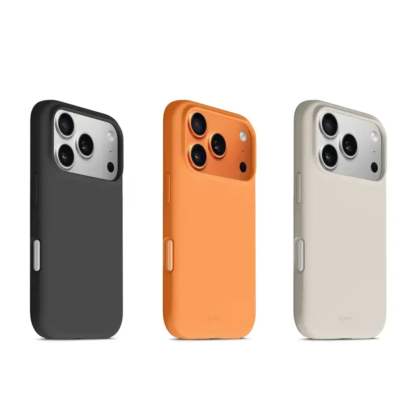 Crong Color Cover Magnetinis dėklas su MagSafe iPhone 17 Pro Stone