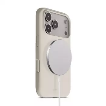 Crong Color Cover Magnetinis dėklas su MagSafe iPhone 17 Pro Stone