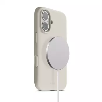 Crong Color Cover magnetinis dėklas su MagSafe, skirtas iPhone 17, Stone CRGCOLRMIP1763STN