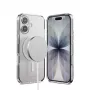 Crong Clear MAG Cover Case su MagSafe, iPhone 17, skaidrus CRGCLRMIP1763TRS