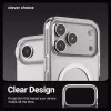 Crong Clear MAG Cover Case su MagSafe, skaidrus, iPhone 17 Pro, CRGCLRMIP1763PTRS