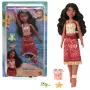 Disney Vaiana 2 plaukiojanti Tautai Vaiana mados lėlė su 2 aksesuarais ir besikeičiančia spalva liemene