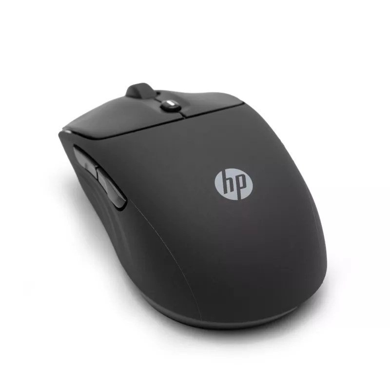 HP 400 tylioji belaidė pelė, juoda, ambidekstrinė, RF belaidis + Bluetooth, 6000 DPI