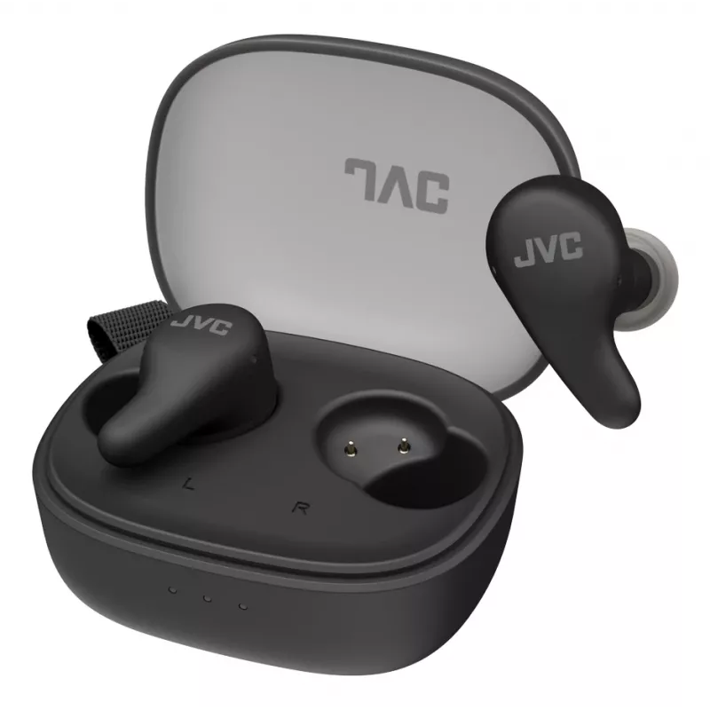JVC HA-A23T-B-U ausinės, True Wireless Stereo (TWS), į ausį, skambučiams/muzikai/sportui/kasdienai, Bluetooth, juodos