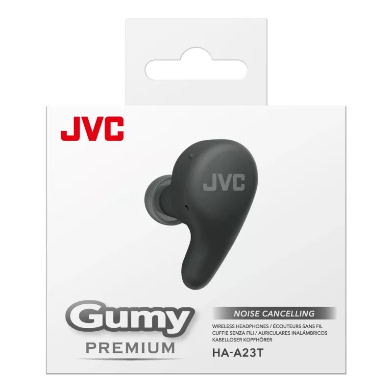 JVC HA-A23T-B-U ausinės, True Wireless Stereo (TWS), į ausį, skambučiams/muzikai/sportui/kasdienai, Bluetooth, juodos