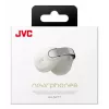 Ausinės JVC HA-NP1T belaidės TWS ausų segtukai skambučiams/muzikai USB Type-C Bluetooth sidabrinė, balta