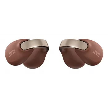 JVC HA-NP1T Ausinės „True Wireless Stereo“ (TWS) Ausų segtuvai Skambučiams/Muzikai USB Type-C Bluetooth Ruda, Sidabrinė