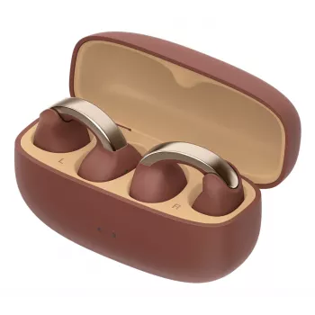 JVC HA-NP1T Ausinės „True Wireless Stereo“ (TWS) Ausų segtuvai Skambučiams/Muzikai USB Type-C Bluetooth Ruda, Sidabrinė