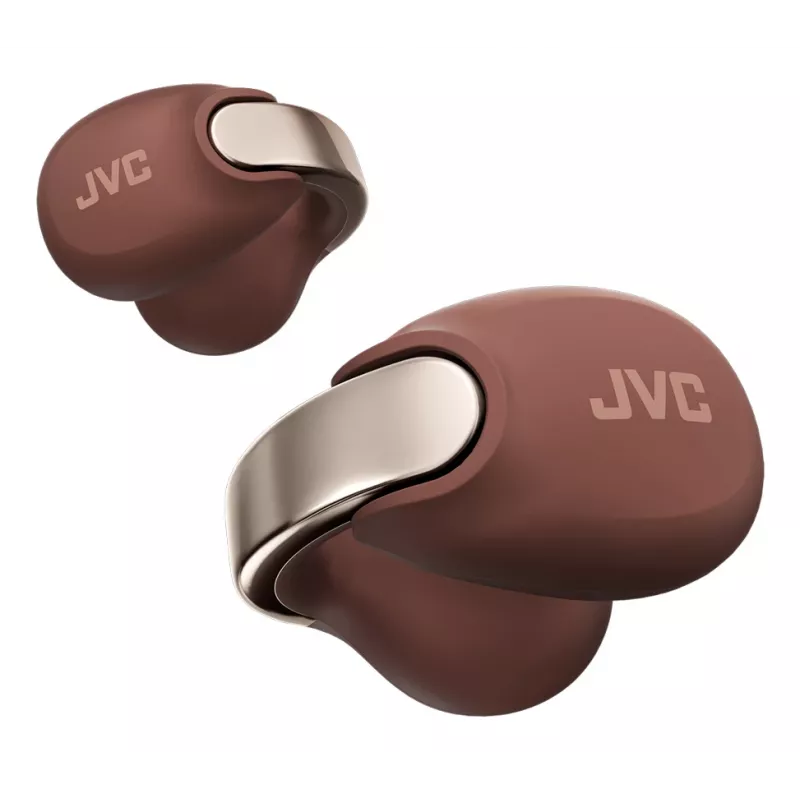 JVC HA-NP1T Ausinės „True Wireless Stereo“ (TWS) Ausų segtuvai Skambučiams/Muzikai USB Type-C Bluetooth Ruda, Sidabrinė