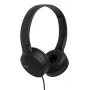 Ausinės JVC HA-S33UC laidinės ausinės ant galvos, 2 garsiakalbiai 29,7 mm, 20–20000 Hz, 1,2 m laidas, įmontuotas mikrofonas, juodos