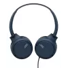 Ausinės JVC HA-S33UCAU laidinės binauralinės galvos juosta USB-C, 2 garsiakalbiai 2,97 cm, 20–20000 Hz, kabelis 1,2 m, mėlyna