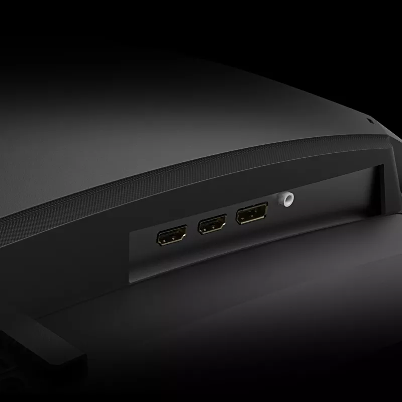 GIGABYTE GS32QCA 31,5 colų QHD lenktas žaidimų monitorius - 2560 x 1440, 180Hz, 1ms, 250 cd/m², FreeSync, HDR Ready, HDMI 2.0, DisplayPort 1.4