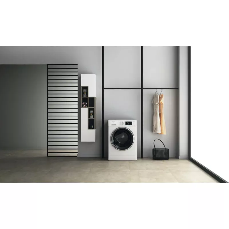 Skalbimo džiovinimo mašina Whirlpool FFWDD1176258B 7 kg, 1600 aps/min, SteamCare, inverterinis variklis, FreshCare+, 595×850×605 mm, balta