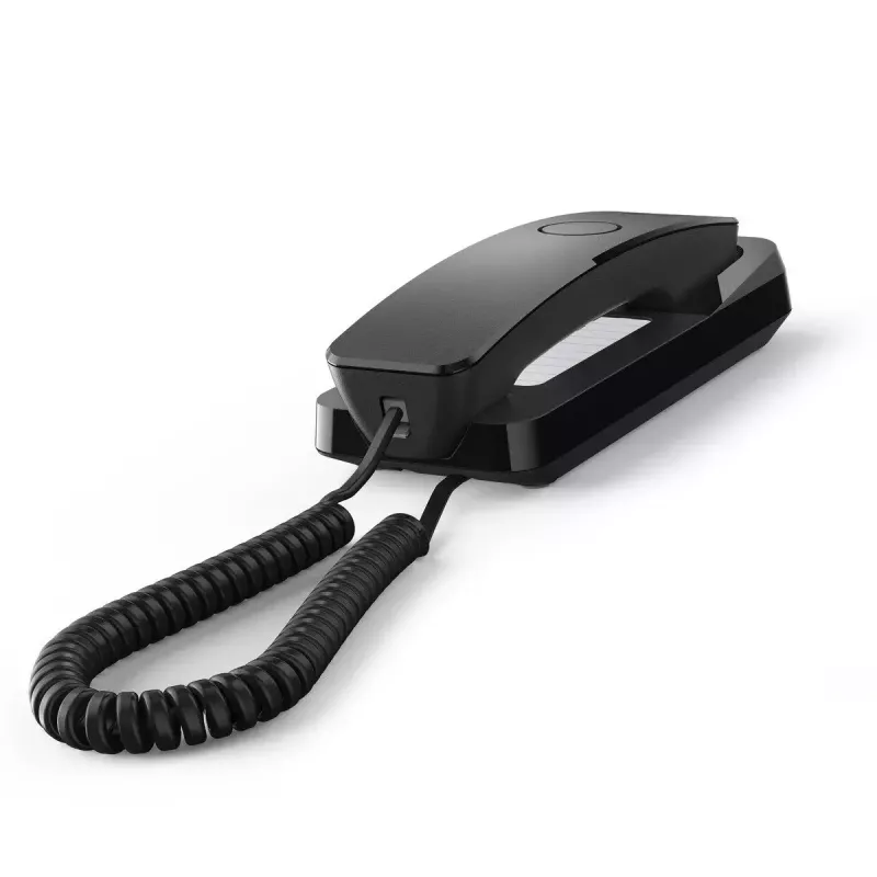 Analognis telefonas Gigaset DESK 200 laidinis ragelis Juoda