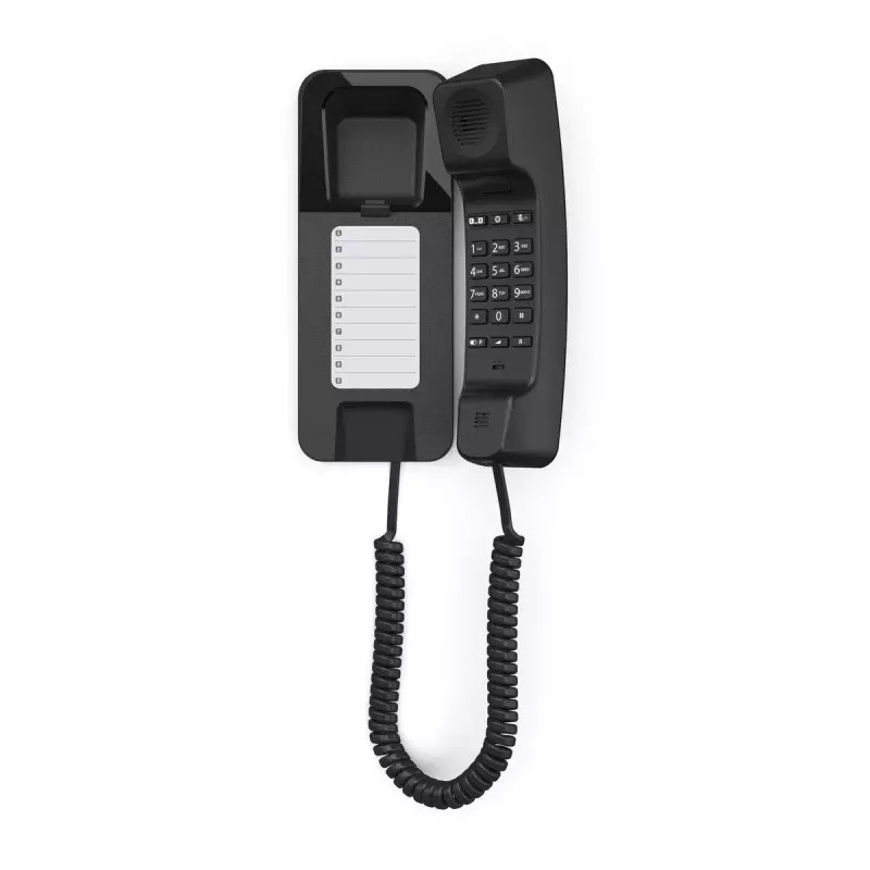 Analognis telefonas Gigaset DESK 200 laidinis ragelis Juoda