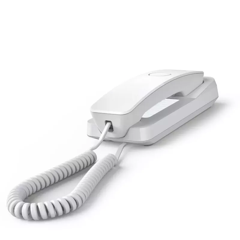 Analogo telefono Gigaset Desk 200 laidinis ragelis Baltas