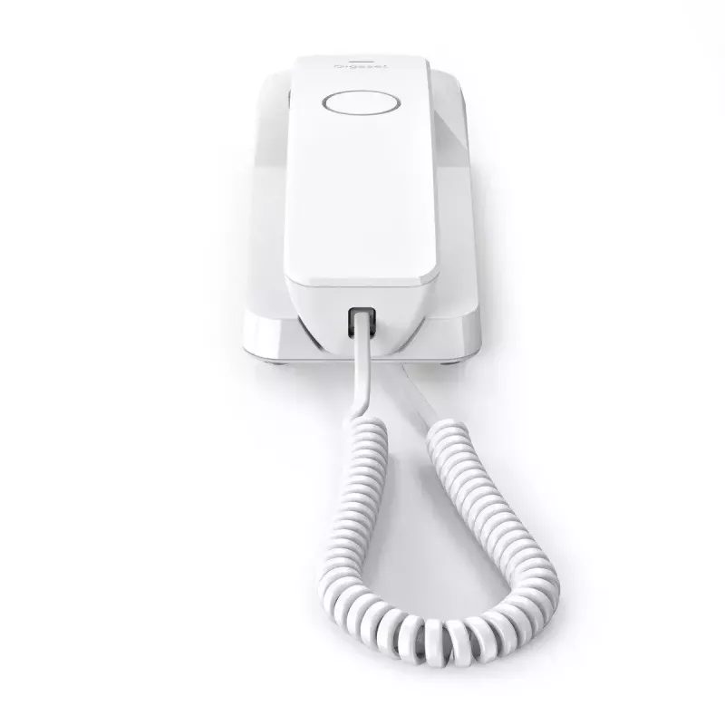 Analogo telefono Gigaset Desk 200 laidinis ragelis Baltas