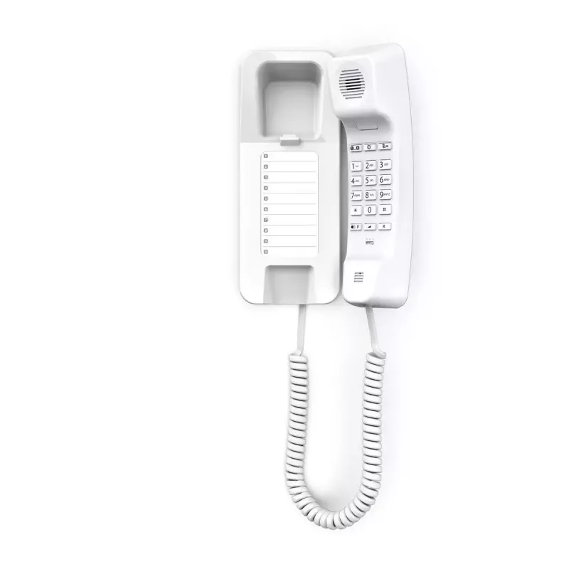 Analogo telefono Gigaset Desk 200 laidinis ragelis Baltas