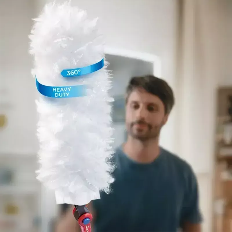 VILEDA Flex&Catch 177662 dulkių rinktuvo antdėklų rinkinys – 10 pakaitinių įdėklų