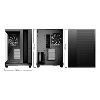 PC korpusas be quiet! Light Base 500 Midi Tower juodas